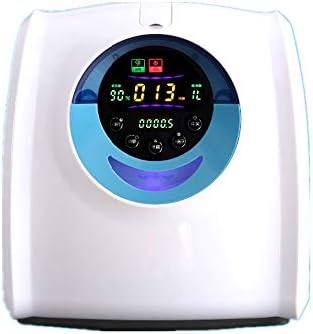 Oxygen Concentrator,1-6L/min Adjustable Portable Oxygen Machine for Home Use, AC 110V Air Humidifiers - White