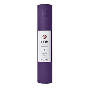 Manduka Begin Unisex Yoga and Pilates Mat, 68 Inches – Perfect Yoga Mat For Beginners