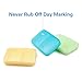 BUG HULL Pill Organizer 2 Times a Day, Extra Large Weekly AM/PM Pill Case, Pill Box 7 Days for Pills/Vitamin/Fish Oil/Supplements