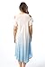 Riviera Sun 21842-SKY-3X Cold Shoulder Umbrella Dress
