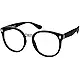 LifeArt Plastic Blue Light Blocking Glasses,Oval Computer Reading Glasses,Transparent Lens,Reduce Headaches&Eyestrain,Stylish for Women (No Magnification)