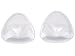 Silicone Shaping Inserts Breast Enlargement Enhancers Pads Push-up Bra Gel