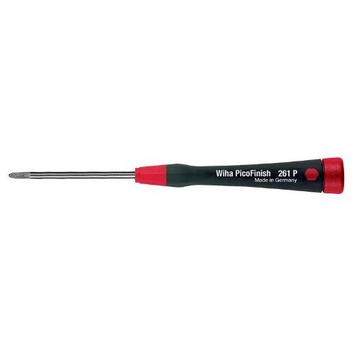 Wiha 26130 Phillips Screwdriver with Soft PicoFinish Precision Handle,  #000 x 40mm