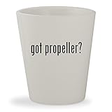 got propeller? - White Ceramic 1.5oz Shot Glass