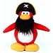 Disney Club Penguin 6.5 Inch Series 3 Plush Figure Capt. Rockhopper (Includes Coin with Code!)