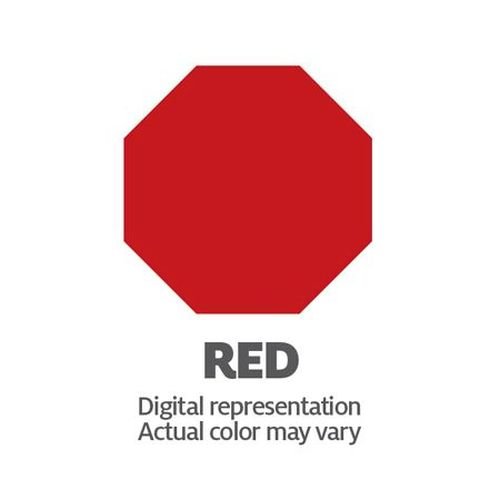 Spaz Stix Solid Airbrush Paint, Red, 2-Ounce