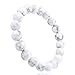JEWELRIESHOP Unisex Synthetic Stones Healing Power Crystal Elastic Stretch 10mm Beaded Bracelet