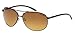 X-Loop HD Vision High Definition Lens Aviator Sunglasses wth Spring Hinge