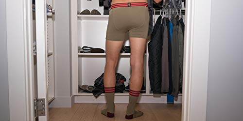 Related Garments Men's Matching Underwear and Sock Set, 6 Piece (2 Pack), Boxer Briefs, No Show and Mid Calf Crew Casual Dress Socks, Colorful Modern Trendy Gift - Thumbnail 6