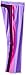 Skechers Big Girls' Sport Active Ankle Tight, Corsican Blue, Large