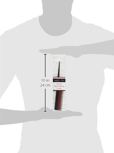 SalonChic 8" Deluxe Triple Teasing Comb