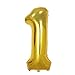2019 Happy New Year Balloons | 42-inch Gold 2019 Number Foil Large Balloons | Perfect for New Year’s Party/Events as Balloon Decorations