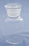Flint Wide Mouth Reagent Bottles: Ground Glass Stopper, 125 ml