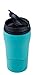 Mighty Mug Plastic Travel Mug, No Spill Double Wall Tumbler, Cold/Hot, Cup-Holder Friendly, Dishwasher Safe, (Teal, 12oz)