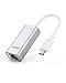 Anker USB C to Ethernet Adapter, Portable 1-Gigabit Network Hub, 10/100/1000 Mbps, for MacBook Pro, iPad Pro 2019/2018, ChromeBook, XPS, Galaxy S9/S8, and More primary