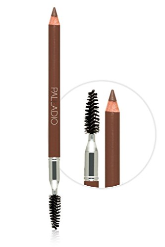 Palladio Brow Pencil & Brush for Eyebrows, Taupe