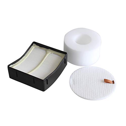 Weite 2 Foam Felt Filters and 1 HEPA Filters Replacement Parts Kits Compatible with Shark NV680 NV681 NV682 NV683 NV800 NV800W NV801 NV803 UV810 Vacuum Cleaner (Black)