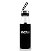 Oct17 Tea Infuser Glass Water Bottle - Hot and Cold Fruit Drink Containers, Extra Strong Stainless Steel, Portable Sport Travel Bottles - 440ml