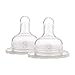 Dr. Brown's Original Wide-Neck Nipple, Level 3 (6m+), 2-Pack primary