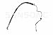 Sunsong 3401213 Power Steering Pressure Line Hose Assembly