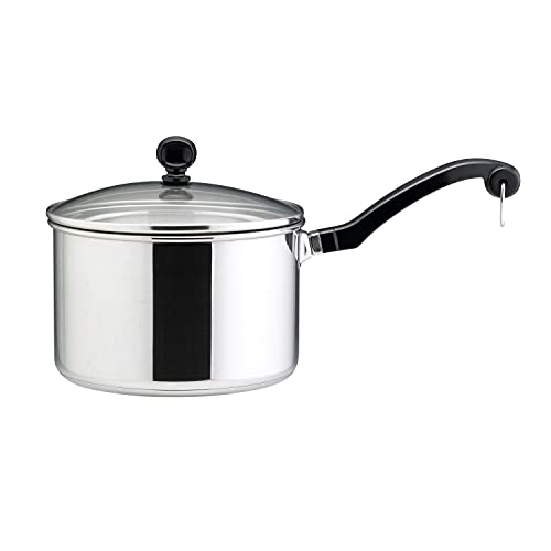 Farberware Classic II Stainless Steel Sauce Pan/Saucepan with Lid, 3