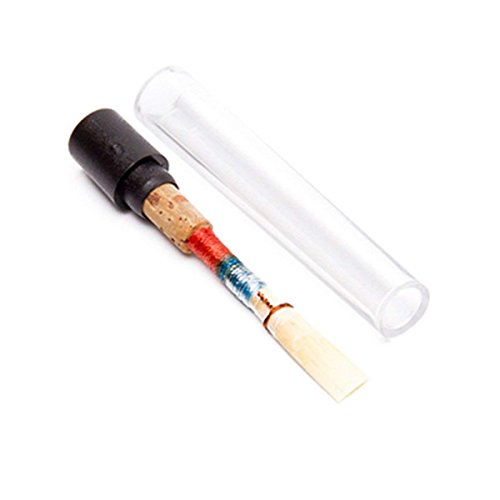Strength Medium Soft Handmade Oboe Reeds with Plastic Box Length Wood Color Oboe Reeds