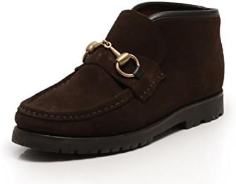 Amazon グッチ Gucci ホースビット チャッカブーツ 靴 スエードレザー ブラウン ゴールド金具 サイズ35 1 2 参考サイズ22 5cm 中古 シューズ バッグ