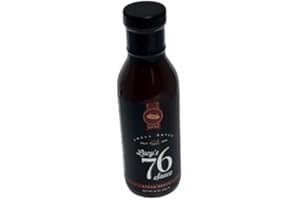 Lucy's 76 Sauce by Saint Lucifer Spice Co, 12 oz. Steak Sauce Perfect on Steak, Chops and Poultry