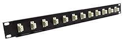 Ultra Spec Cables 12 Port LC Fiber Patch Panel