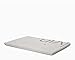 Calvin Klein Home Modern Cotton Cropped Logo Throw, Grey