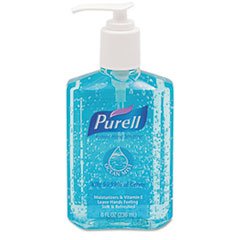 Ocean Mist Instant Hand Sanitizer, 8oz. Pump Bottle, Blue