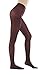 STYLEGAGA Women's 80Denier Semi Opaque Solid Color Footed Pantyhose Tights (M-L, 6PAIRS - Black/Darknavy/Darkgray/Brown/Maroon/White)