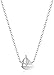 Sterling Silver Mini-Sailboat Pendant Necklace, 16