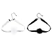 Lisli Fashion Gothic Black White Lace Choker Necklace Bracelet Women Jewelry Set