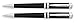 Franklin Covey Freemont Deco Black w/Chrome Appointments Ballpoint Pen & 0.7mm Pencil Set