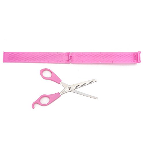 Merssavo Hair Tools Cutting Guide Layers Bangs Cut Kit Hair Clip Clipper Trimmer Hand Cut