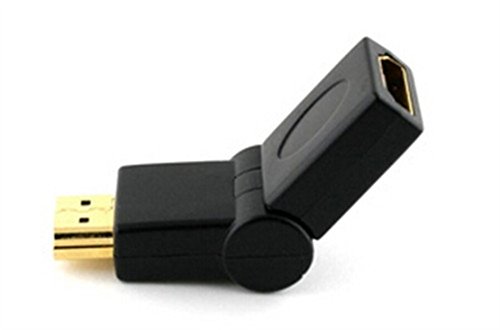 HDMI Female (Type A) to HDMI Male (Type A) with 180 Degree Flexible Joint