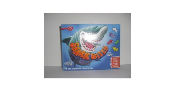 Betty crocker shark bites Fruit flavored snacks 10 count (016000424173)