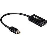 StarTech.com MDP2HD4KS Mini DisplayPort to HDMI Audio/Video Converter, Black