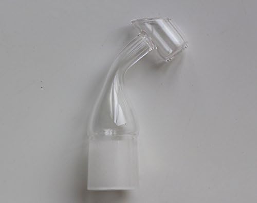 High Air Flow Quartz Nail With 19mm Female Fronsted Joint 45 Degree Side Pocket