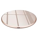 Te-Rich Ultra Slim Standard Qi Wireless Charger for iPhone X iPhone 8/8 Plus, Samsung S 9/S9 Plus, Fast Wireless Charging Pad for Galaxy Note 8/5 S8/S8 Plus S7/S7 Edge S6 Edge Plus-NO AC Adapter