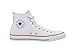 Converse Women's Hi-Top Trainers, White Mono, 7