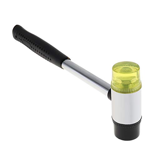 ChgImposs 40mm Diameter Mallet Head Replacements for Hammers, Soft Rubber Spare Hammer Head - Thumbnail 3