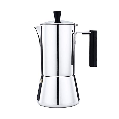 DYB Espressokocher Portable Moka Pot Induktion Home Kochfeld Moka Kaffeemaschine Kaffee Pot Büro Make Kaffeegerät…