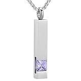 EternityMemory Inlay Multi-Colored Square Crystal