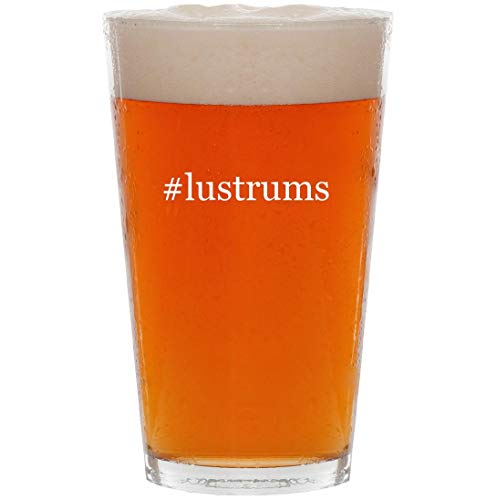 #lustrums - 16oz Hashtag Pint Beer Glass