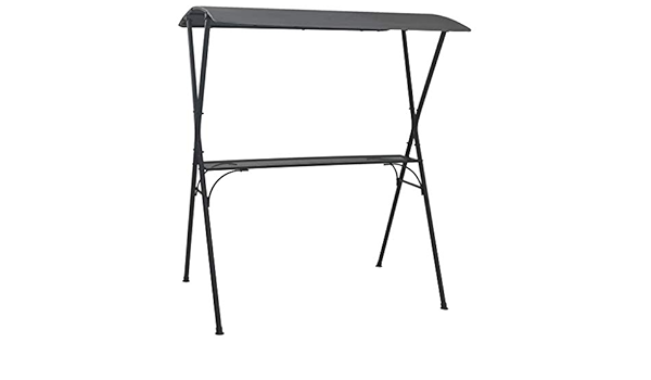 vidaXL Mesa de Bar Fiesta con Toldo Acero Barra Fiesta de ...