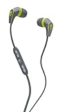 Skullcandy 50/50 Earbuds with Mic3 Hot Lime, One Size