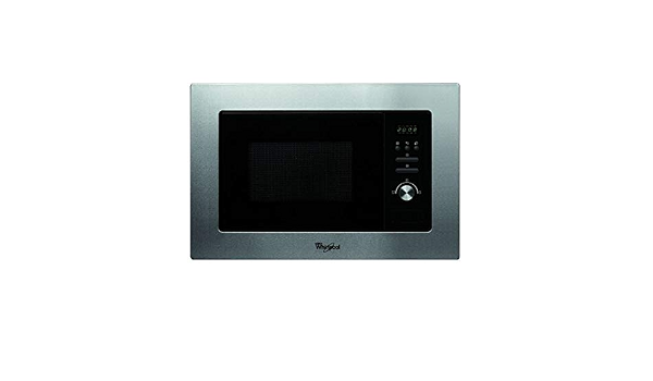 Whirlpool AMW 150 IX Integrado 20L Acero inoxidable - Microondas  (Integrado, 20 L, Botones, Giratorio, Acero inoxidable, 1000 W, Izquierda)  : Amazon.es: Hogar y cocina