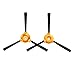 Theresa Hay Accessories Kit for Ecovacs Deebot N79S N79 Robotic Vacuum Cleaner Filters, Side Brushes,Main Brush ¡­ (1+8+8)